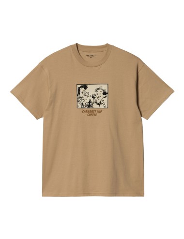 Carhartt WIP S/s Carhartt Wip Coffee T-shirt Dusty H Brown I032119-07E-XX