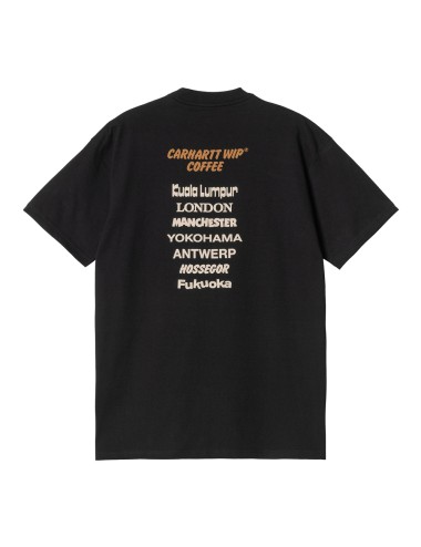 Carhartt WIP S/S Carhartt Wip Coffee T-Shirt Black I032119-89-XX