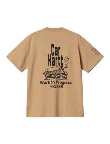 Carhartt WIP S/S Home T-Shirt Dusty H Brown Black I032398-0IA-XX