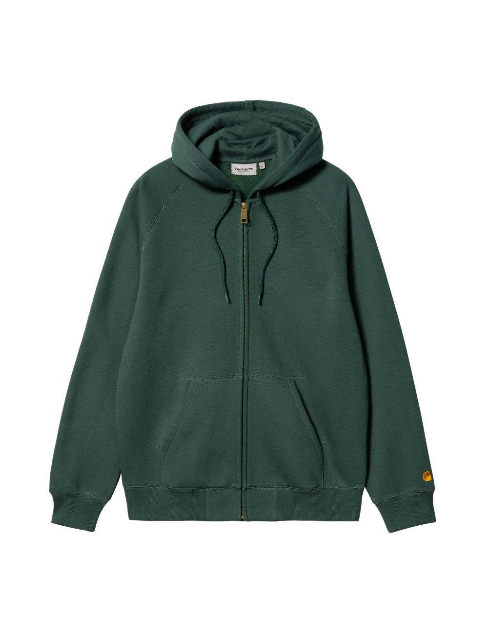 Carhartt WIP Hooded Chase Jacket Discovery Green Gold I026385-1NV-XX