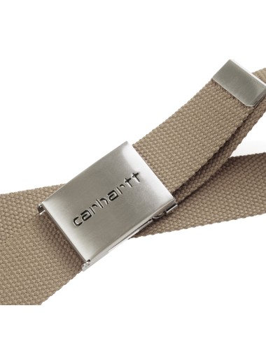 Carhartt WIP Clip Belt Chrome Leather I019176-8Y-XX