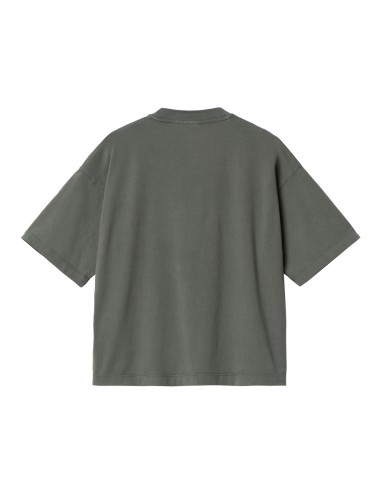 Carhartt WIP W' S/S Nelson T-Shirt Smoke Green Garment Dyed I032531-1ND-GD