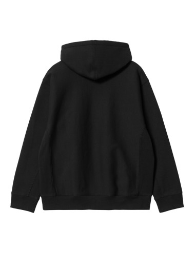 Carhartt WIP Hooded American Script Sweatshirt Black I028279-89-XX