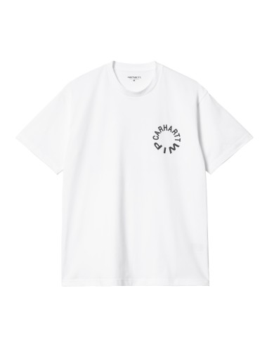 Carhartt WIP S/S Work Varsity T-Shirt White Black I032425-00A-XX