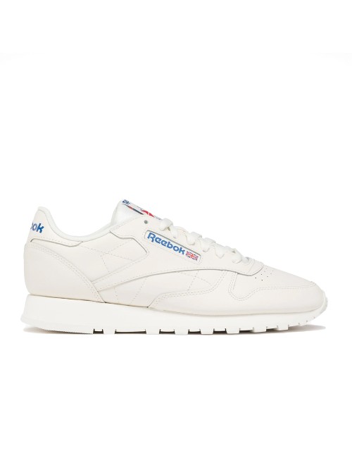Reebok Classic Leather Chalk Vector Blue Vector Red 100032947