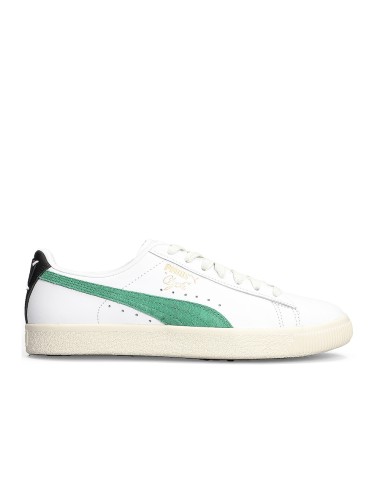 Puma Clyde Base White Archive Green Black 399413-02
