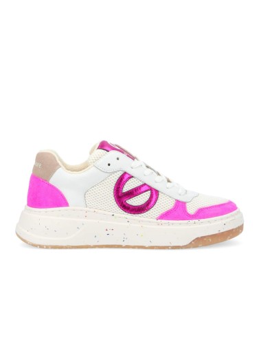 No Name Bridget Sneaker W Fluo Fushia Pink White 01LNJRPK04