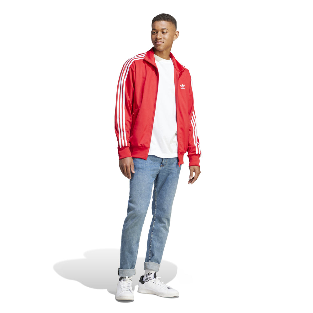 Adidas Fbird Tt Veste Zip Nylon Hom Rouge/Blanc Ij7060