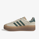 Adidas Gazelle Bold W Cream White Collegiate Green Magic Beige Id7056