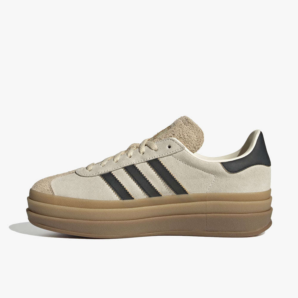 Adidas Gazelle Bold W Cream White Core Black Sand Strata Js3892