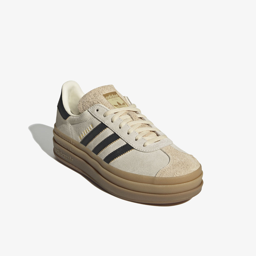 Adidas Gazelle Bold W Cream White Core Black Sand Strata Js3892