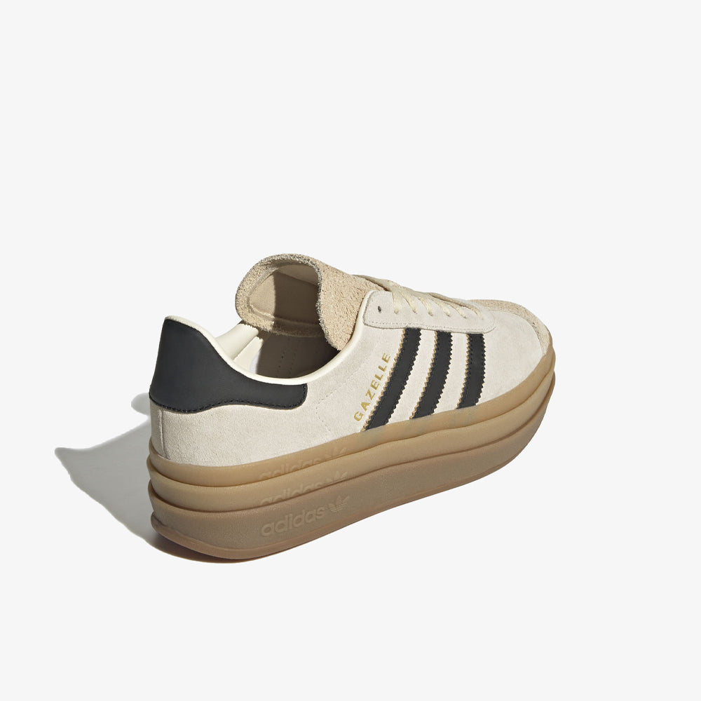 Adidas Gazelle Bold W Cream White Core Black Sand Strata Js3892