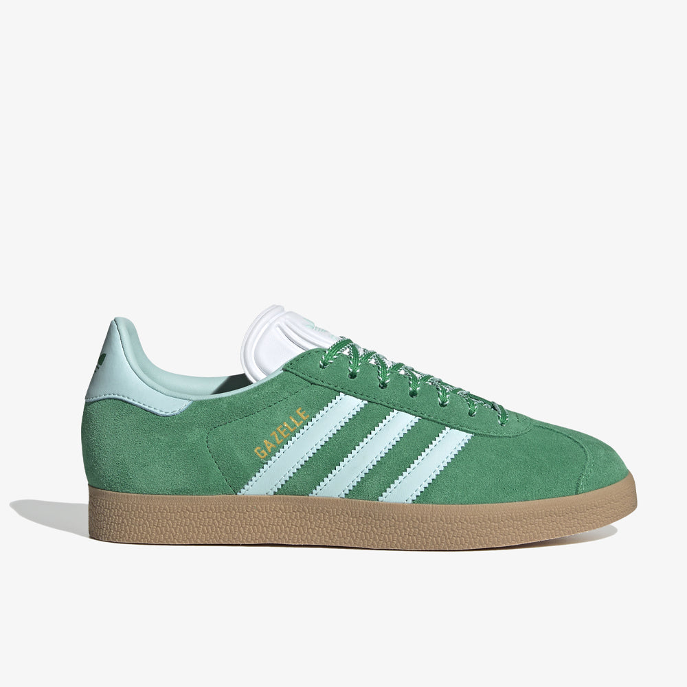 Adidas Gazelle W Green Semi Flash Aqua Gold Metallic Jh7218