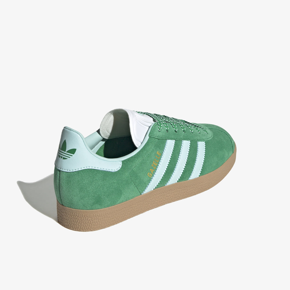 Adidas Gazelle W Green Semi Flash Aqua Gold Metallic Jh7218