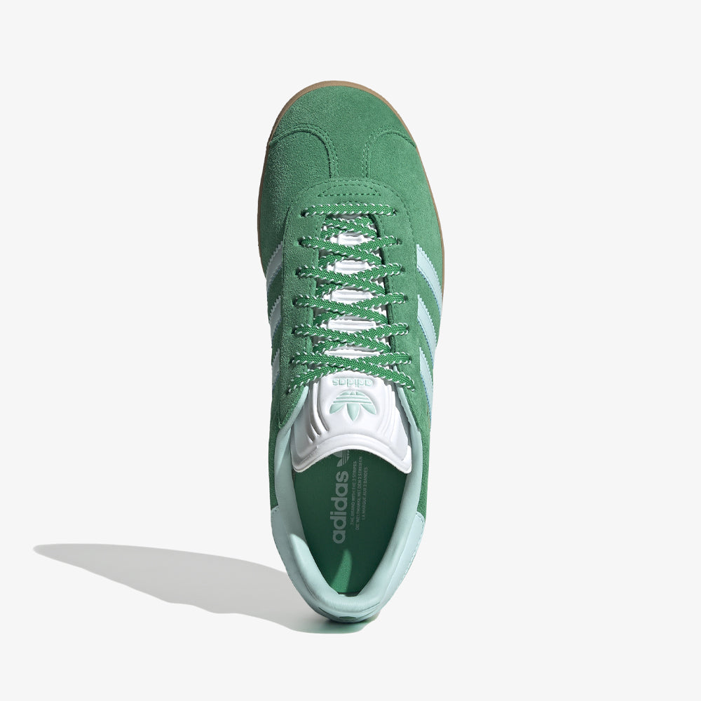 Adidas Gazelle W Green Semi Flash Aqua Gold Metallic Jh7218