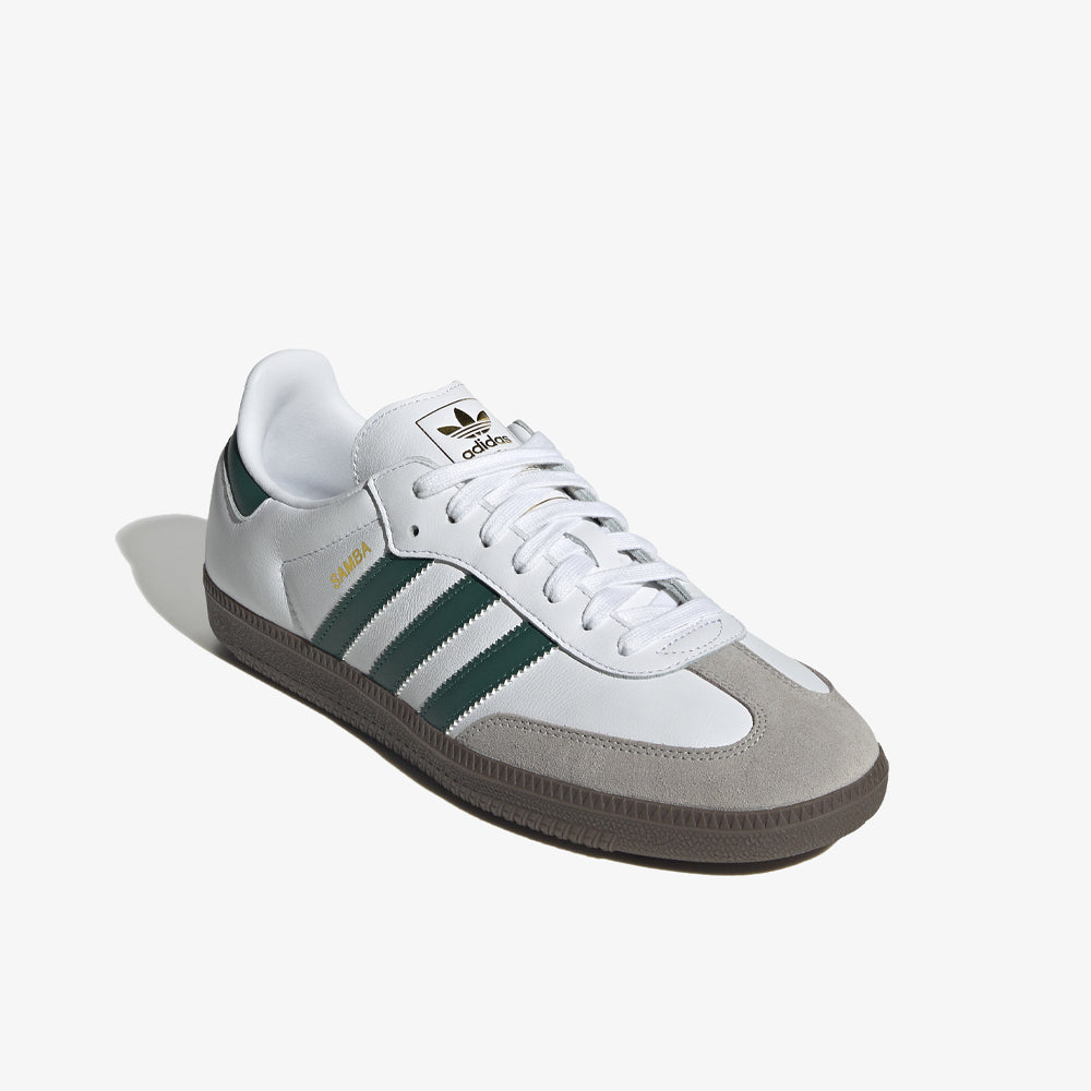 Adidas Samba Og Cloud White Collegiate Green Clear Granite Jh8797