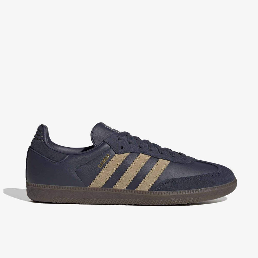 Adidas Samba Og Shadow Navy Golden Beige Gum Jr0894