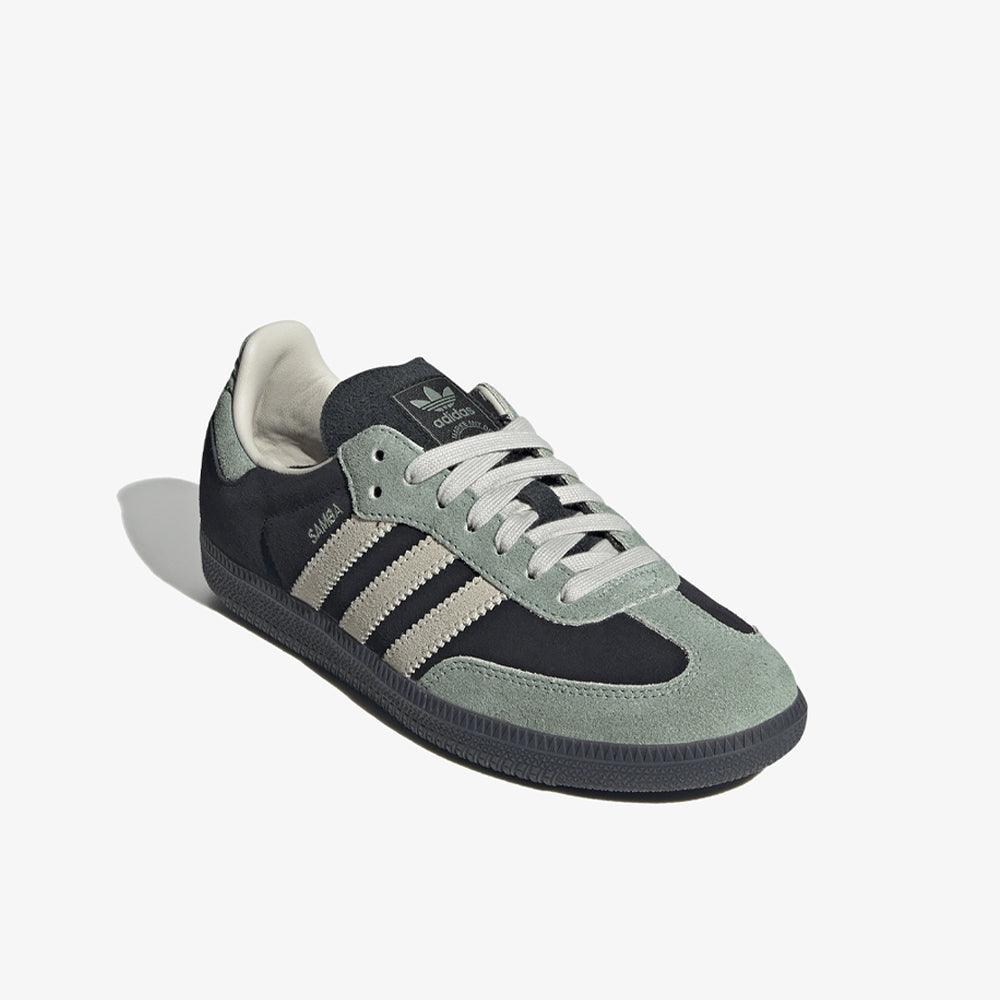 Adidas Samba Og W Core Black Alumina Silver Green JI2680 - Street