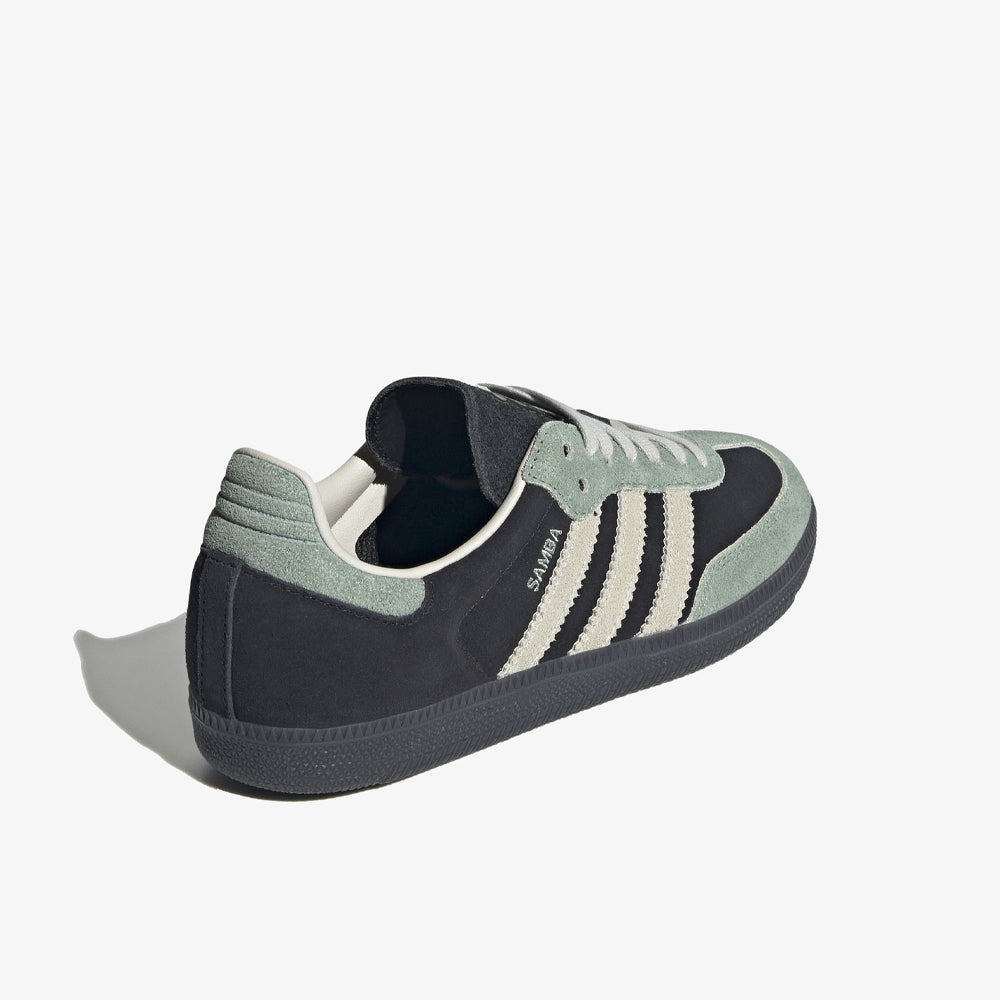 Adidas Samba Og W Core Black Alumina Silver Green Ji2680
