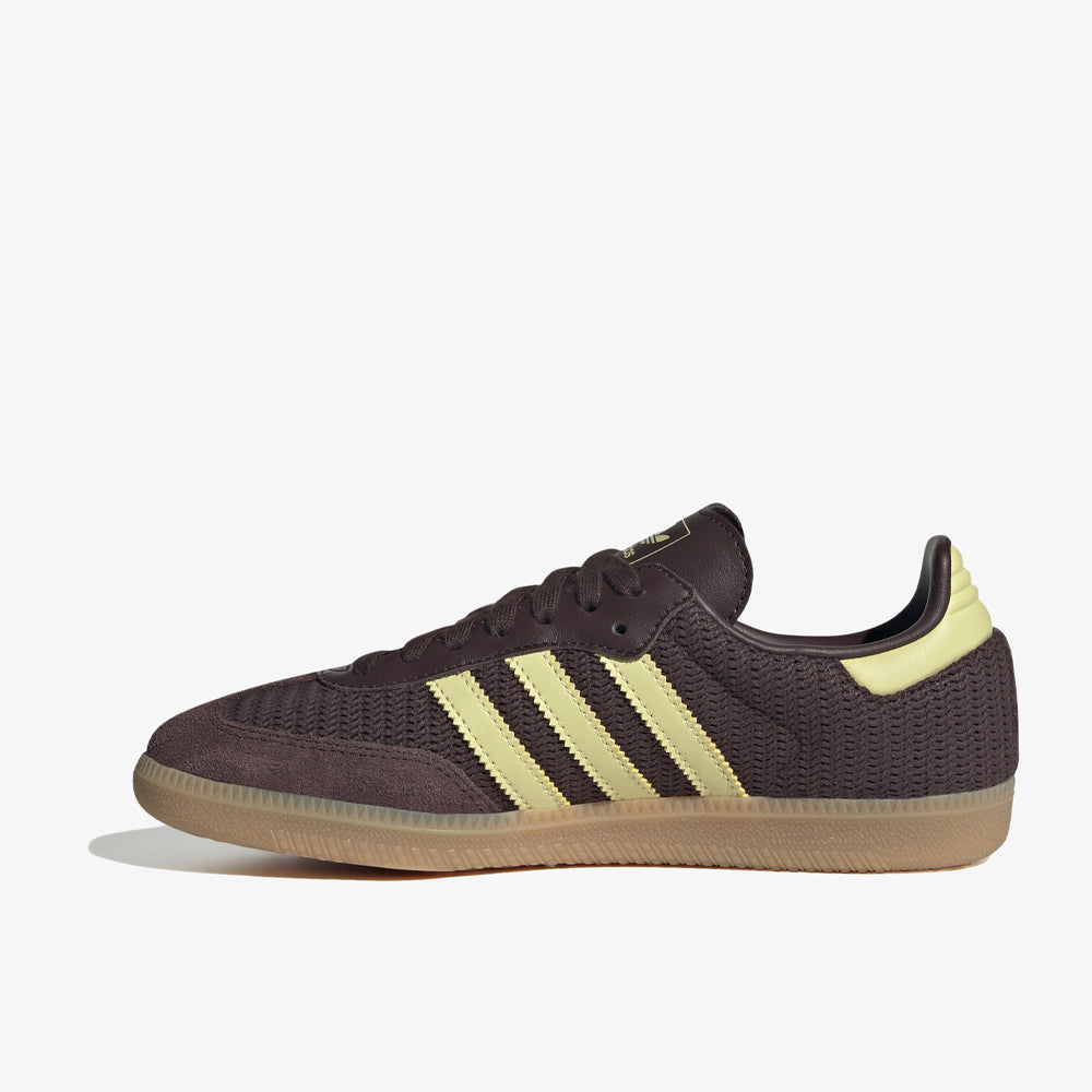 Adidas Samba Og W Shadow Brown Powder Yellow Gum Jr8167