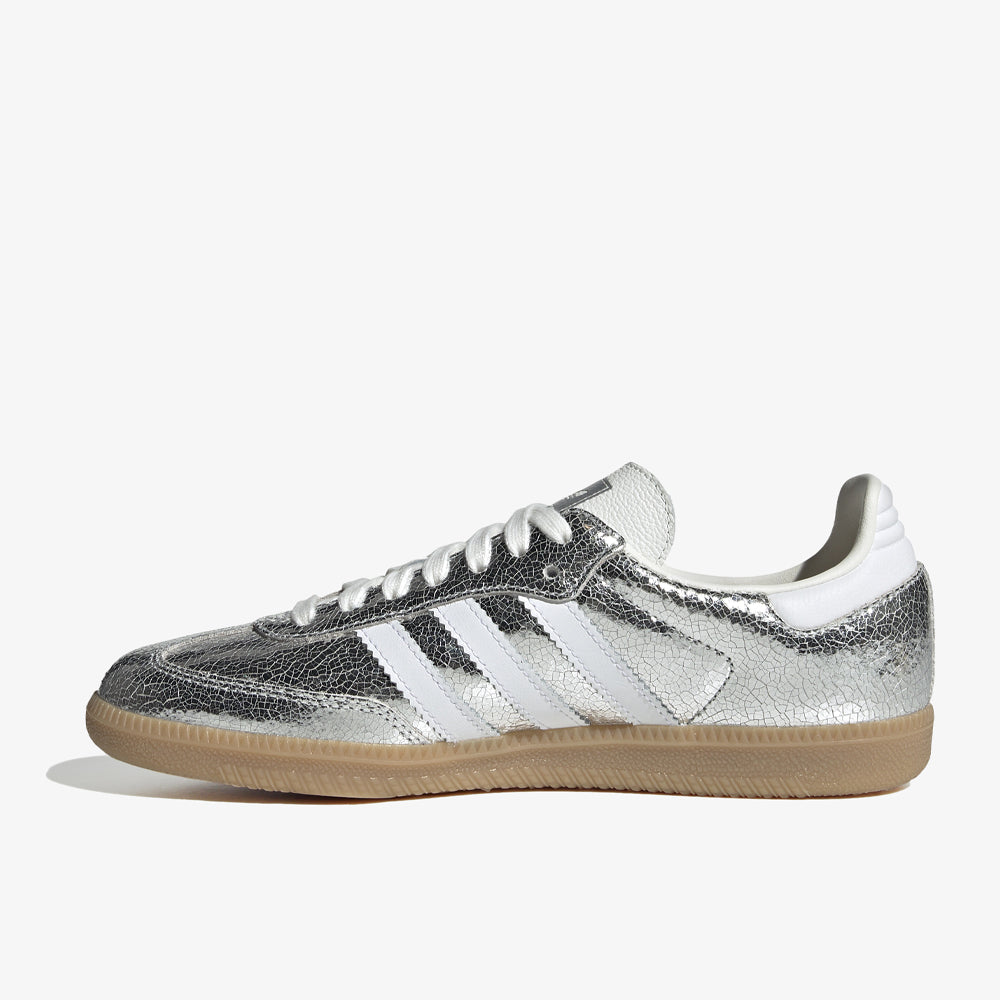 Adidas Samba Og W Silver Metallic Cloud White Core White Jr0035