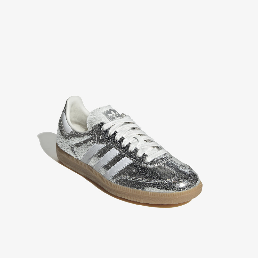 Adidas Samba Og W Silver Metallic Cloud White Core White Jr0035