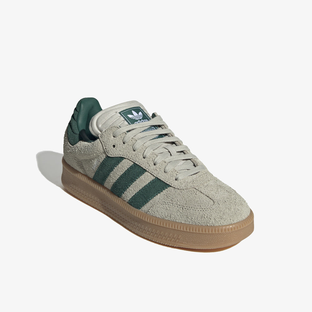 Adidas Samba Xlg Putty Grey Collegiate Green Gum Ji3197