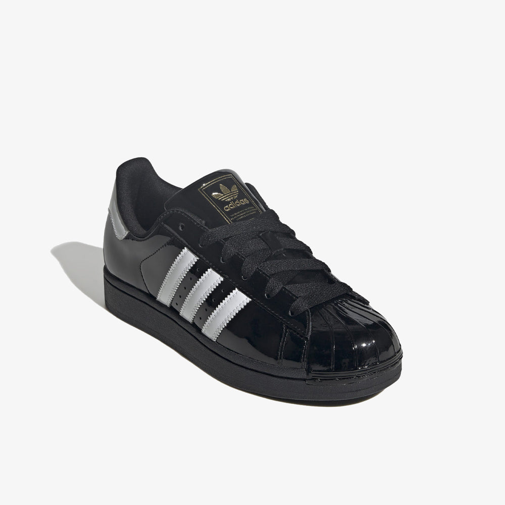 Adidas Superstar Ii W Core Black Cloud White Gold Metallic Js4009