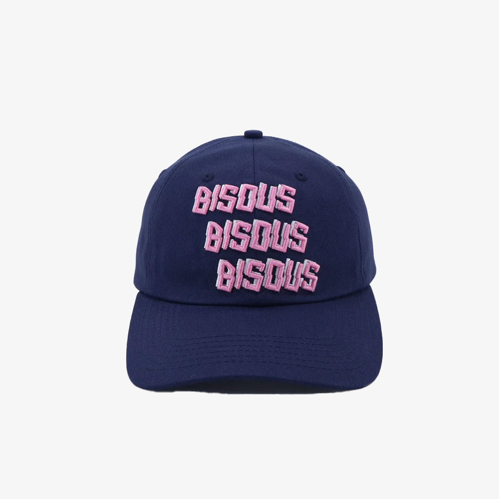 Bisous Skateboards Caps Bisous X 3 Navy Ss25/96
