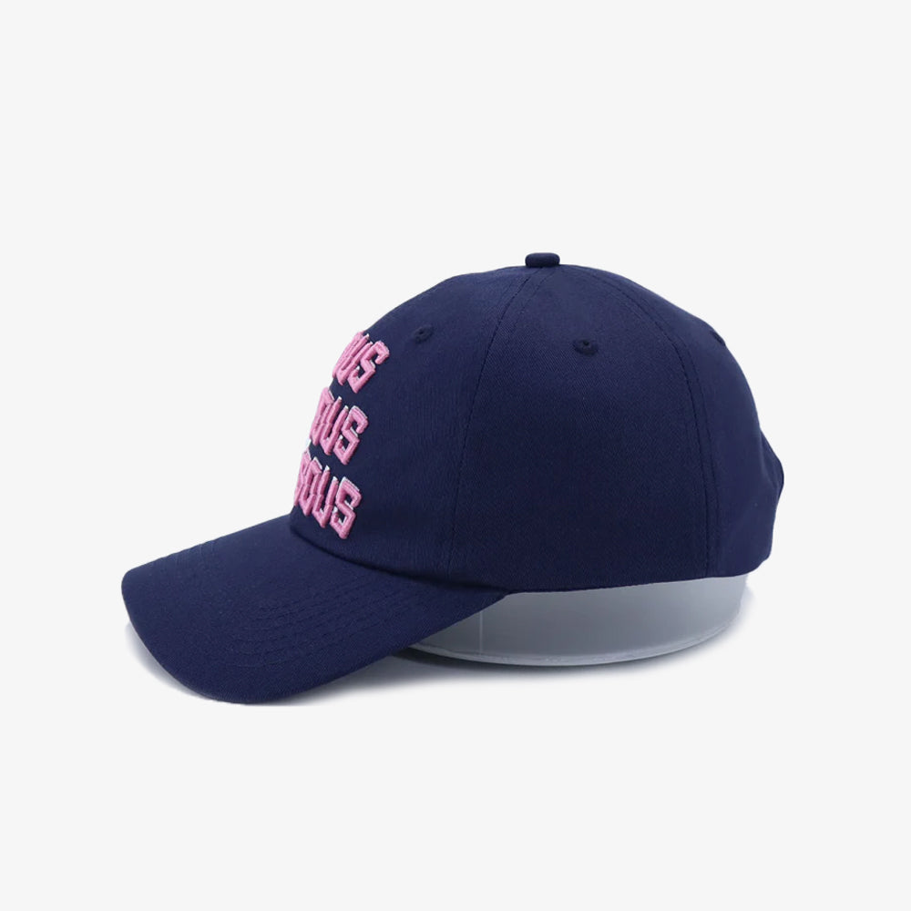 Bisous Skateboards Caps Bisous X 3 Navy Ss25/96