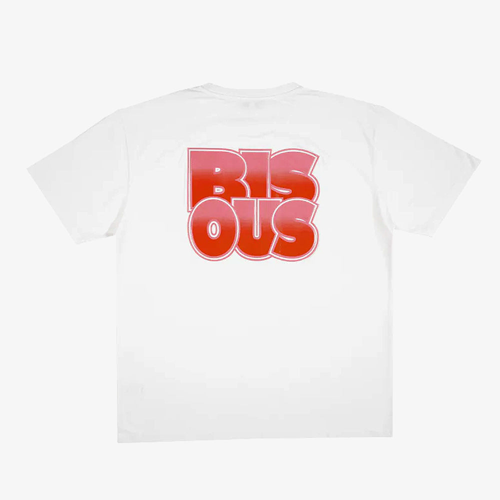 Bisous Skateboards Tshirt Bubble White Ss25/1