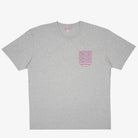 Bisous Skateboards Tshirt Cap D'agde Sport Grey
