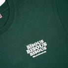 Bisous Skateboards Tshirt Grease Forest Green