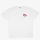 Bisous Skateboards Tshirt Grease White