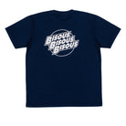 Bisous Skateboards Western Back T-shirt Mc Navy/White Bs-wstn-back-t-sh-nw