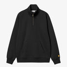 Carhartt Wip Chase Neck Zip Sweat Black Gold I033665-00f-xx