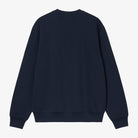 Carhartt Wip Masterpiece Sweat Air Force Blue Dusty H Brown I035199-33o-xx