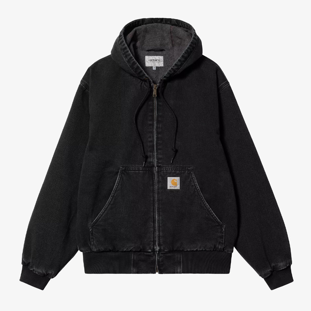 Carhartt Wip Og Active Jacket Black Stone Washed I032232-89-06