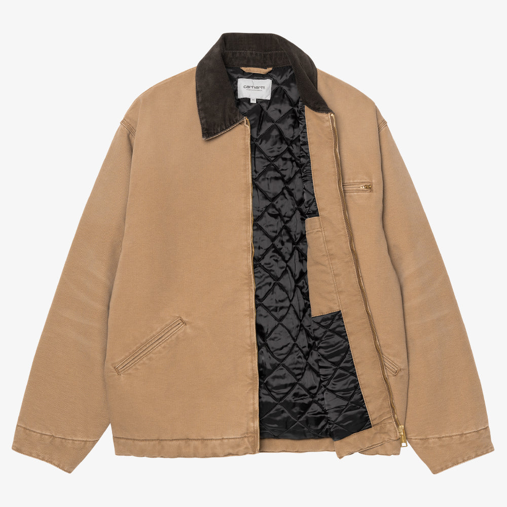 Carhartt Wip Og Detroit Jacket Hamilton Brown Tobacco I035614-00s-4o