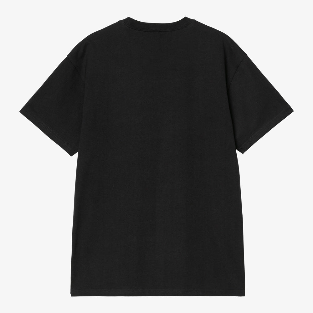 Carhartt Wip S/S Chase Tshirt Logo Or Dark Navy Gold I026391-00h-xx