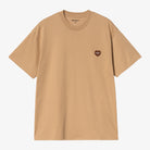 Carhartt Wip S/S Heart Ii Hartt Tshirt Dusty H Brown I035203-07e-xx