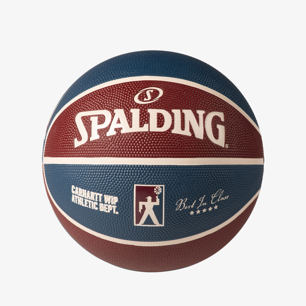 Carhartt Wip Spalding Basketball Mulberry Dusky Blue Naturel I034908-2z6-xx