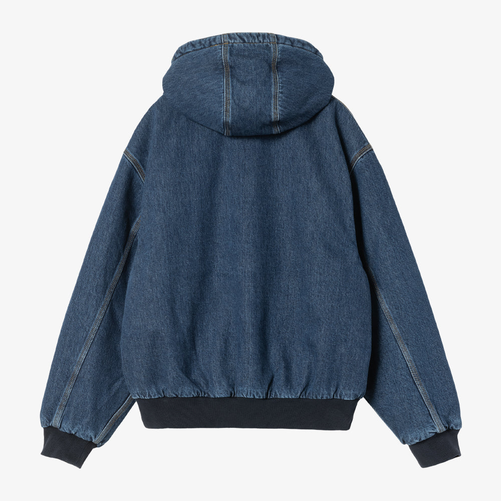 Carhartt Wip W Og Active Jacket Blue Stone Washed I032240-01-06
