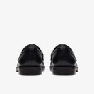 Clarks Straven Edge Leather Mocassin Combi Black White 26181270