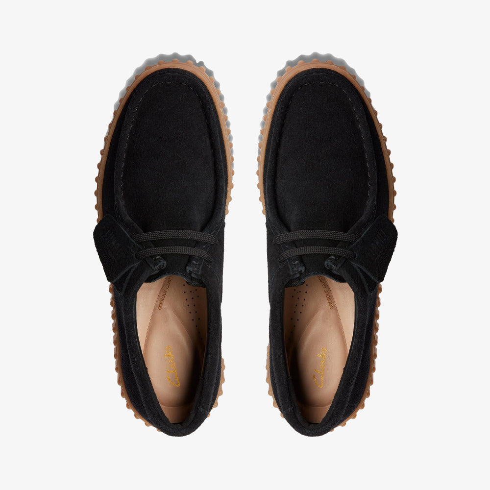 Clarks Torhill Bee Black Suede 26172044
