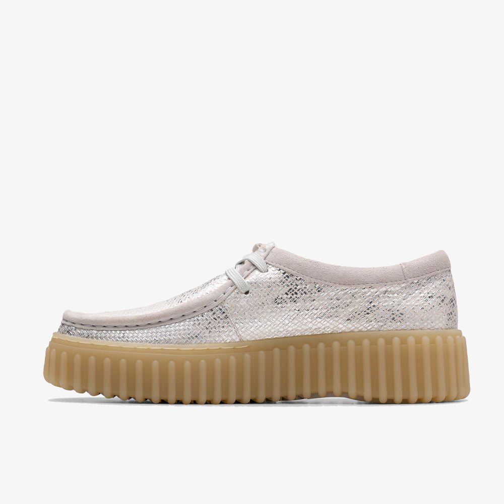Clarks Torhill Bee Silver Metallic 26181192