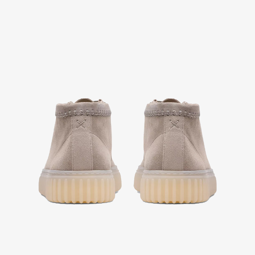 Clarks Torhill Hi Light Grey Suede 26181383
