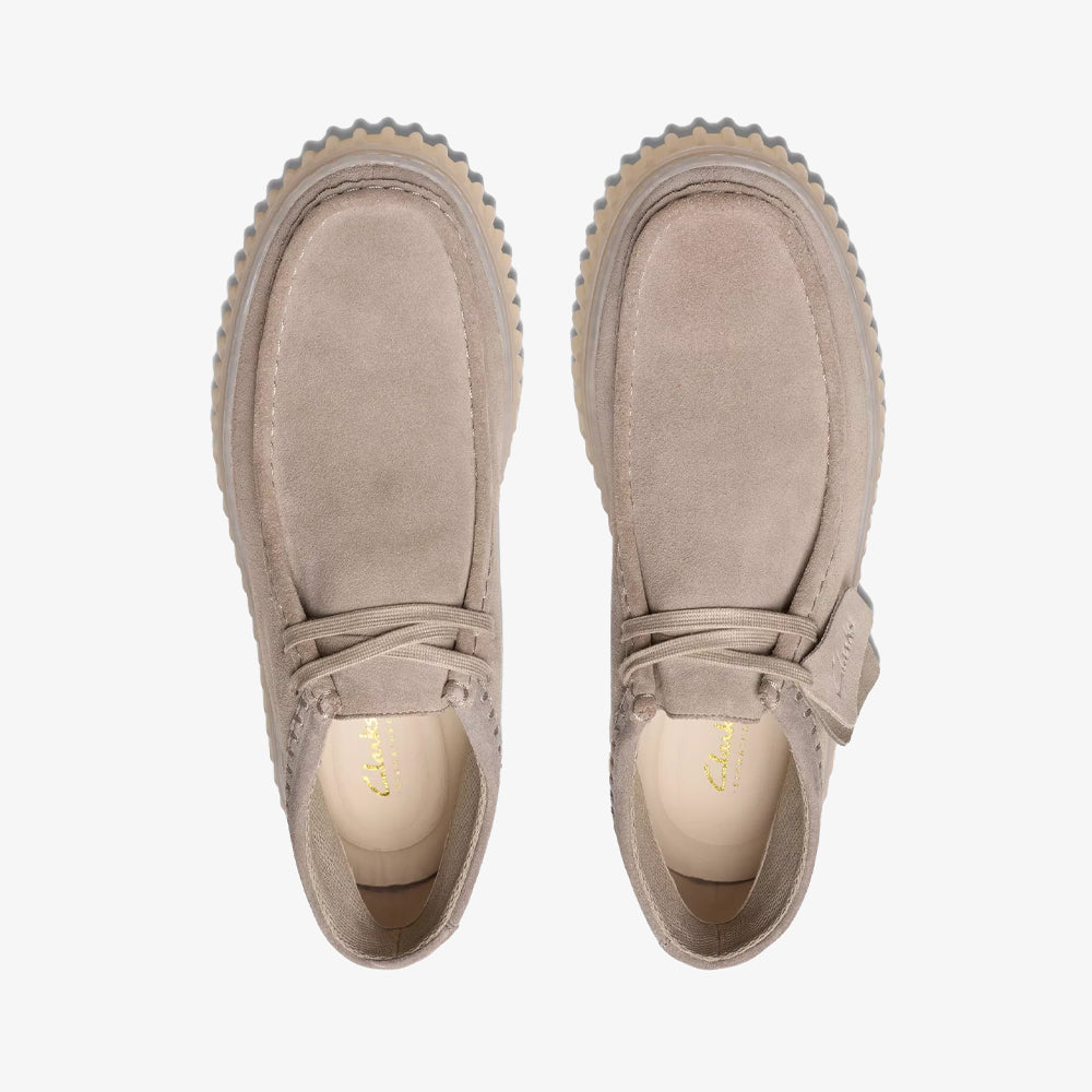 Clarks Torhill Hi Light Grey Suede 26181383