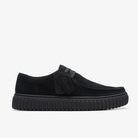 Clarks Torhill Lo Black Suede 26172019