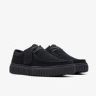 Clarks Torhill Lo Black Suede 26172019
